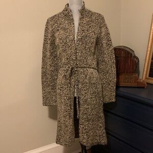 ESPRIT Wool Blend Chunky Knit Duster Length Cardigan